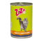 Conserva cu hrana umeda pentru pisici, carne de pasare, ZAZA, 12 buc x 415 g