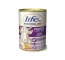 Conserva cu hrana umeda pentru caini cu vita si orez, Life Dog, 400 g