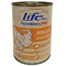 Conserva cu hrana umeda pentru caini cu pui, Life Dog, 400 g