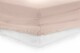 Cearceaf de pat cu elastic roz Heinner, bumbac, dimensiune 180 x 200 cm