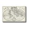 Tablou Mappe du Monde - 90 x 60 cm