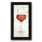 Tablou Old Wine Glass - 40 x 80 cm