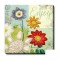 Tablou Floral Joy - 70 x 70 cm
