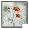 Tablou Letter with Poppies I - 70 x 70 cm