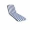 Perna pentru sezlong Tevalli, 190x55cm 016137 Stripes alb albastru