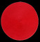 Servet de masa suport PVC, 0198687 rotunda 38cm rosie