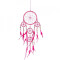 Dreamcatcher mediu Hot Pink 40 cm