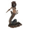 Statueta mitologica bronz Medusa 22cm