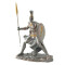Statueta mitologica Leonidas cu scut si lance 11cm