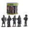 Set cinci figurine metal Vikingi 4cm