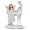 Statueta Dream Fairy - Zana si unicorn 17.5 cm