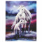 Tablou canvas unicorni, Dragoste eterna 19x25cm - Anne Stokes