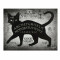 Tablou canvas Pisica neagra 25x19cm