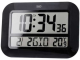 Ceas de perete digital OM 3540 D, 46cm, temperatura, calendar, negru, Trevi