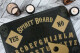 Placa Ouija Spirit Board Craniu