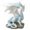 Statueta dragon alb Draconis 19cm