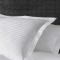 Cearceaf de pat cu elastic Damasc Policoton180x200 cm Alb