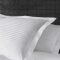 Cearceaf de pat cu elastic Damasc Policoton 160x200 cm Alb