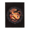 Tablou canvas Dragons of the Sabbats, Dragonul Litha 19x25cm - Anne Stokes