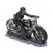 Statueta motocicleta Iad pe sosea 20.5 cm James Ryman