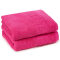 2 Prosoape Fata Bumbac 620g Hotel PRG611 Pink 50x90 cm