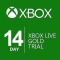 Xbox Live Gold Card Membership ( 14 days) Xbox One / Xbox 360