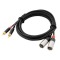 Cordial CFU 3 MC Cablu Profesional 2x RCA-XLR