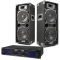 Statie audio cu boxe MAX28-SPL500, 2x250W, Egalizator