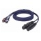 Cablu XLR RCA DAP Audio FL25, 1.5m, stereo, Linie