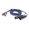 Cablu audio RCA XLR dublu, 1.5m, stereo, DAP Audio FL26