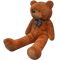 Ursuleț de pluș moale de jucărie XXL, maro, 100 cm