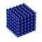 Bile magnetice Neocube 216, de O5 mm, albastru, 216 piese