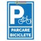 Indicatoare parcare pentru biciclete
