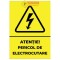 indicator galben pericol de electrocutare