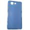 Husa Sony Xperia Z3 Compact silicon Frosted albastru