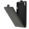 Husa Sony Xperia T3 flip style slim flexi neagra