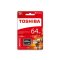Card memorie Toshiba 64GB microSDHC, class 10, adaptor inclus
