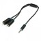 Cablu adaptor audio serioux jack 3.5mm 4 pini tata -