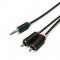 Cablu audio serioux jack stereo 3.5mm tata - 2 porturi