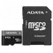 Micro sdxc adata 64gb ausdx64guicl10-ra1 clasa 10 adaptor sd (pentru