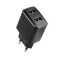 Incarcator retea Promate BiPlug, Dual-USB Port, Adaptive Charging, negru