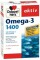 Doppelherz aktiv Omega-3 1400 mg- Concentrație mare de acizi grași Omega-3, 30 capsule