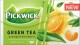 Ceai PICKWICK GREEN - verde cu portocale si mandarine - 20 x 1,5 gr./pachet