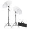 Kit lumini studio foto, tripoduri+umbrele