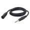 Cablu XLR tata Jack 6.3 1.5m Dap Audio FL04150