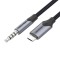 Cablu micro usb jack 3.5, 1m, Vention BDGBF
