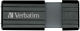 Memorie USB Verbatim Store'n'Go Pin Stripe 16GB USB 2.0 negru