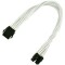 Cablu prelungitor EPS Nanoxia 8 pini, 30 cm, alb