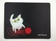 Mouse pad serioux model cat and ball of yarn msp01