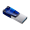 Memorie flash USB3.1 64GB, OTG, albastru, Apacer